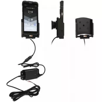 Aktive Halterung Brodit 713343 Mobiler Computer Smartphone Schwarz