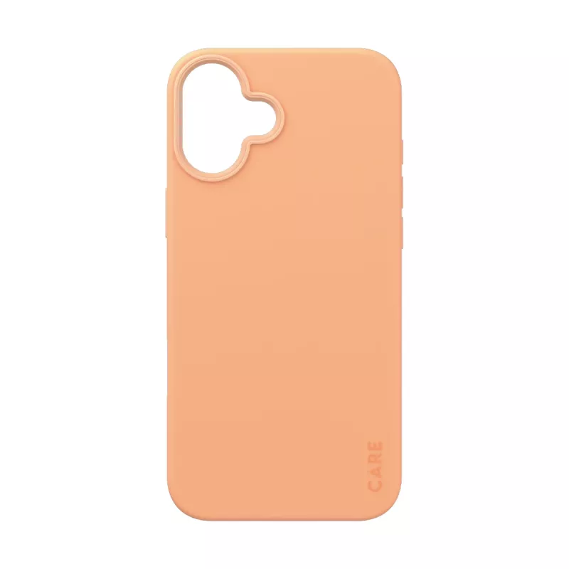 Cover PanzerGlass CARE by ® modische Hülle Peachy mit MagSafe iPhone 16 Plus Transparent