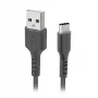 USB-Kabel SBS Mobile TECABLETYC1KPOS — USB A auf USB C, USB 2.0, 1 m, Schwarz
