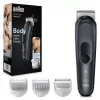 Body Groomer Braun BG3340 Schwarz Grau LED-Anzeigen Laden