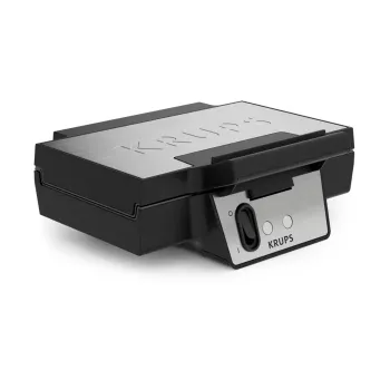Waffeleisen KRUPS FDK2 — 2 Waffeln, quadratische Platten, 850 W, schwarz