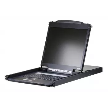 KVM-Switch ATEN CL1308N Rackeinbau Schwarz PS/2 USB VGA 1U