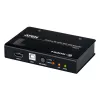 ATEN CE801-AT-G USB True 4K HDMI Cat6 KVM-Extender (4K @ 70 m / FHD 1080p @ 100 m), HDMI, USB Typ A, RS-232