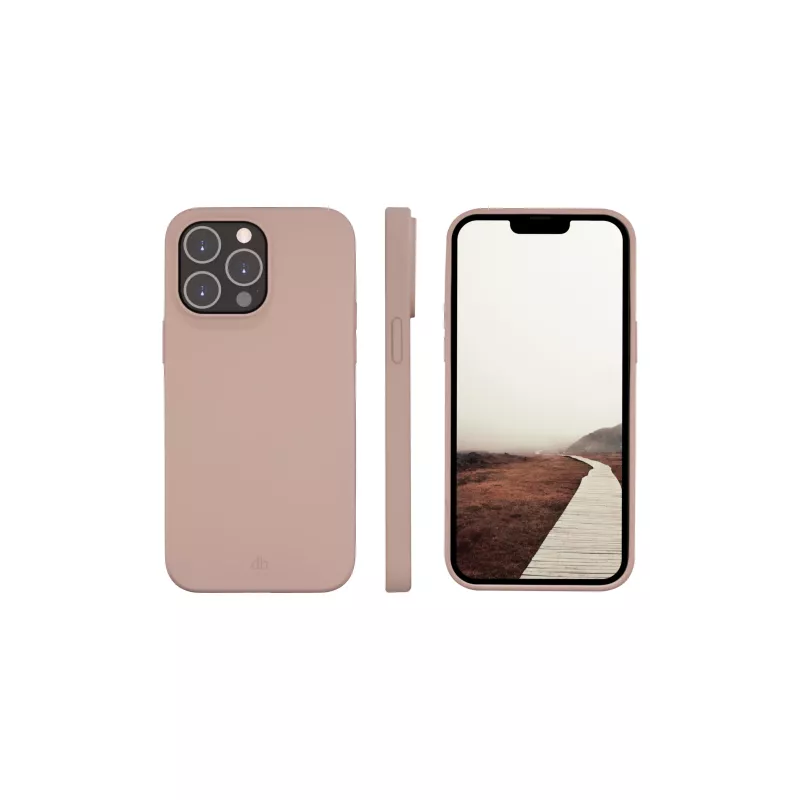 Cover dbramante1928 Monaco iPhone 14 Pro Max Pink Sand