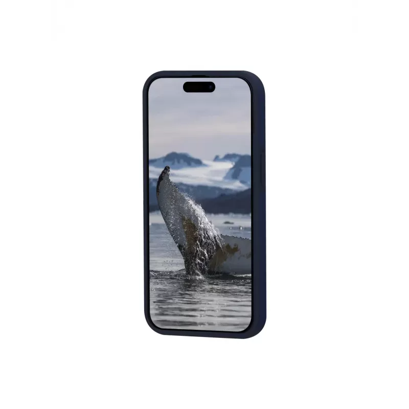 dbramante1928 Iceland Ultra D3O MagSafe IU67DABL1913 Rückseitenabdeckung für Apple iPhone 15 Plus, Kunststoff, Blau