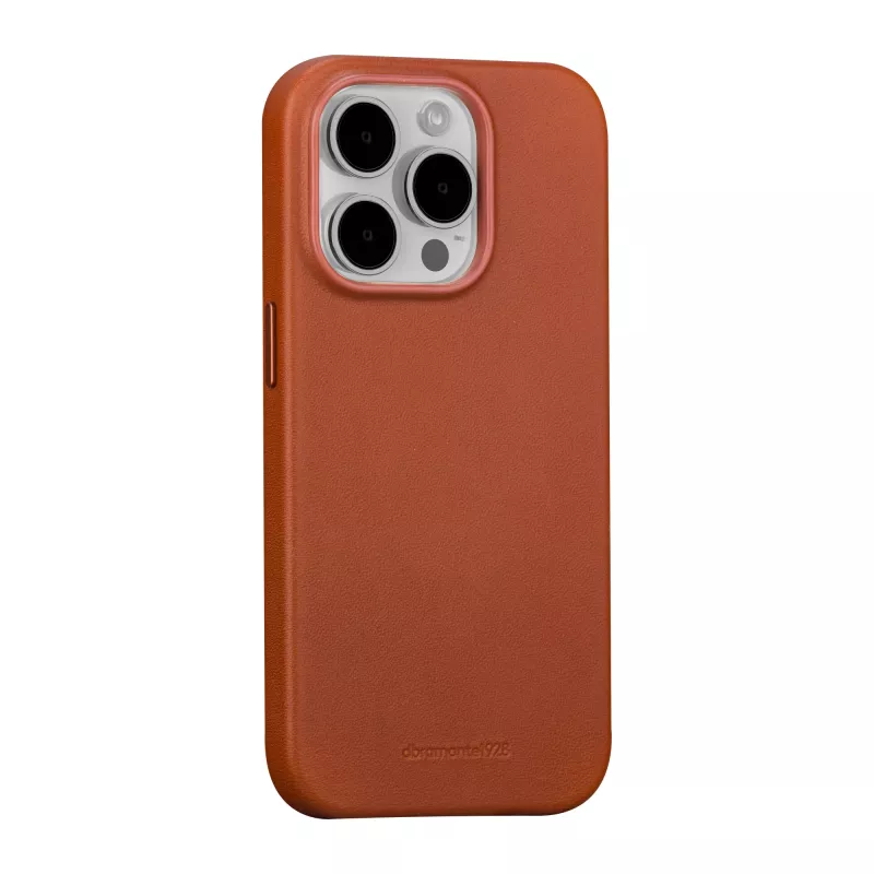 dbramante1928 Roskilde MagSafe Lederhülle für iPhone 15 Pro Max, Hellbraun