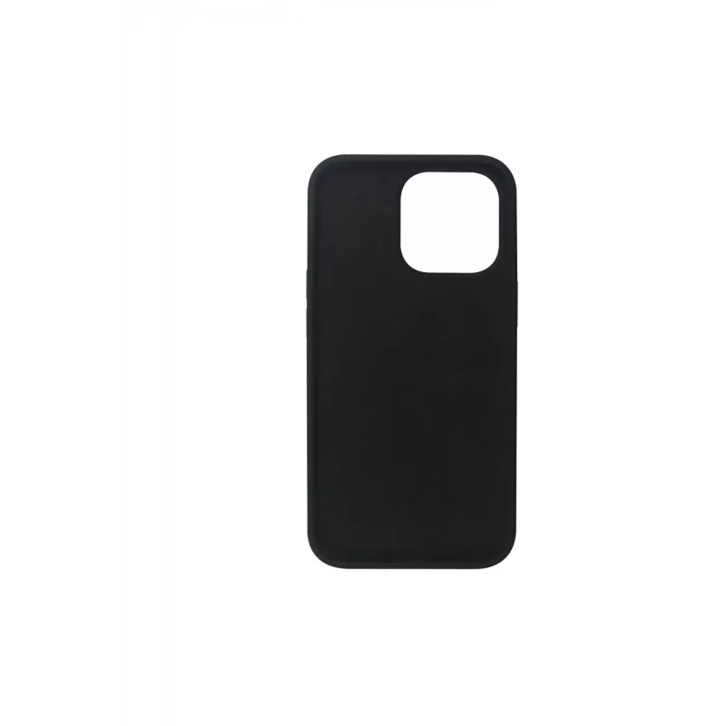 eSTUFF Madrid ES67120003 Rückseitenabdeckung für Apple iPhone 13 Pro, Silikon, Schwarz
