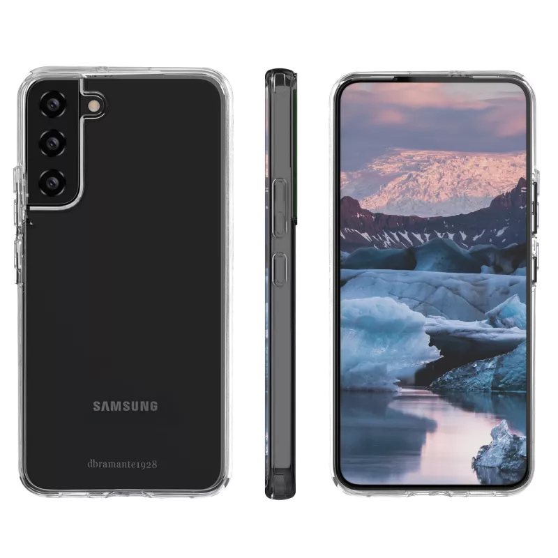 Cover dbramante1928 Galaxy S22+ Clear Schwarz Monochromatic
