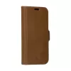 dbramante1928 Lynge LY61GT001181 Flip-Hülle für Apple iPhone 12/12 Pro, genarbtes Leder, Hellbraun