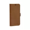 dbramante1928 Lynge LY61GT001181 Flip-Hülle für Apple iPhone 12/12 Pro, genarbtes Leder, Hellbraun
