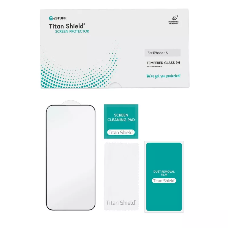 eSTUFF ES501401-10BULK Handy-Displayschutz/Displayschutz für die Rückseite Transparenter Displayschutz Apple 1 Stück(e)