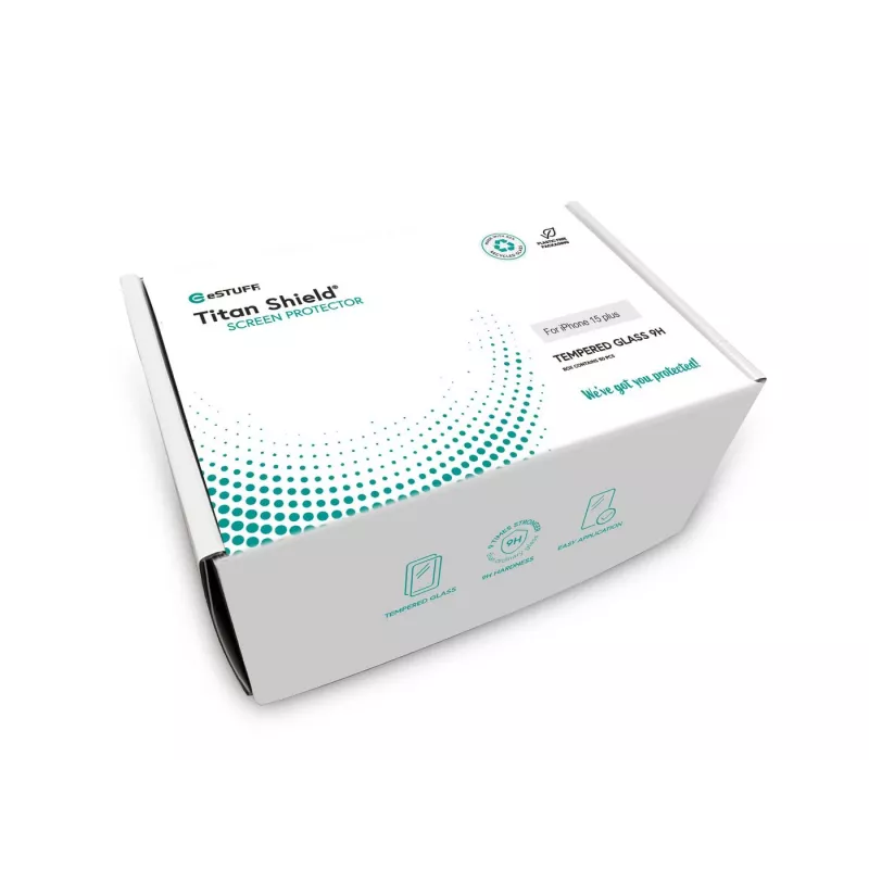 eSTUFF ES501411-50BULK Handy-Displayschutz/Rückseitenschutz Klarer Displayschutz Apple 1 Stk.