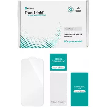 eSTUFF ES501432-50BULK Mobiltelefon-Bildschirm-/Rückseitenschutz Displayschutzfolie Transparent Apple 1 Stk.