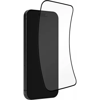 eSTUFF INFINITE iPhone 16 Pro/17 EcoFlex Displayschutzfolie mit Papier-Installationsschale. Titan Shield