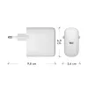 dbramante1928 re-charge Pro - EU-Wandladegerät USB-C 65 W - W, Innenbereich, AC, Weiß
