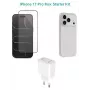 eSTUFF Set für iPhone 17 Pro Max (Ladegerät, Hülle, Glas), ES-KIT-IPH17PROMAX
