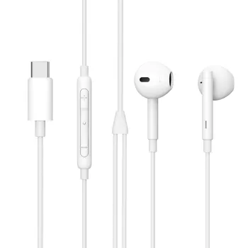 eSTUFF ES652200-BULK kabelgebundene In-Ear-Kopfhörer, Weiß