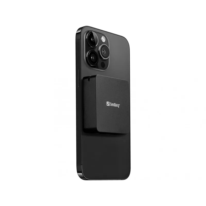 Tragbarer Akku Sandberg 3in1 Magnet Powerbank 5000, 5000 mAh