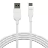 dbramante1928 re-charge Pro CB12ACWH7088 USB-A-auf-USB-C-Kabel, 1,2 m, USB 2.0, 480 Mbps, 36W, 100 % recycelter Kunststoff, Weiß