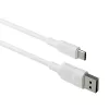 dbramante1928 re-charge Pro CB12ACWH7088 USB-A-auf-USB-C-Kabel, 1,2 m, USB 2.0, 480 Mbps, 36W, 100 % recycelter Kunststoff, Weiß