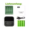 GP ReCyko B421 Batterieladegerät mit 4 NiMH-Akkus