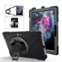 eSTUFF Wombat Schutzhülle für Microsoft Surface Go 2/Go 4, schwarz