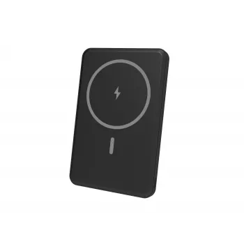 eSTUFF ES641100 Powerbank 5000 mAh kabelloses Laden Schwarz