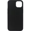 eSTUFF Infinite Riga ES67120036-BULK Rückseitenabdeckung für Mobiltelefon Apple iPhone 13, Polycarbonat, 100 % recyceltes Silikon, Schwarz