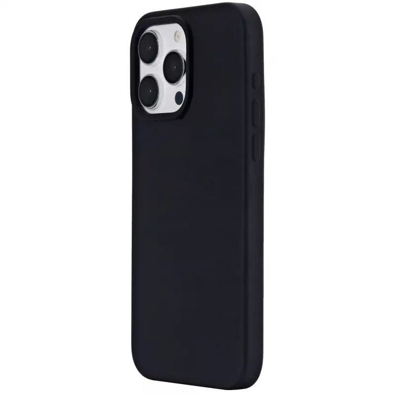 eSTUFF Infinite Rome ES67150036-BULK magnetische Rückseitenabdeckung für Mobiltelefon Apple iPhone 13, MagSafe-kompatibel, Polycarbonat, Silikon, Schwarz