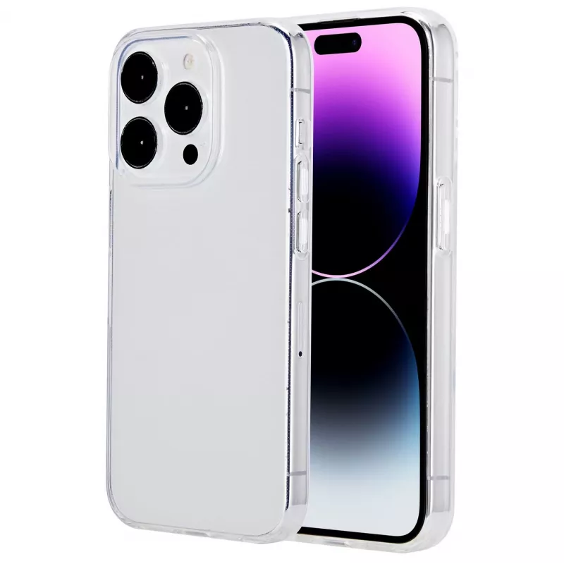eSTUFF Infinite Vienna ES67100027-BULK Rückseitenabdeckung für Mobiltelefon Apple iPhone 15 Pro, MagSafe-kompatibel, TPU, Transparent