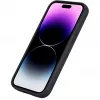 eSTUFF Infinite Vienna ES67101025-BULK Rückseitenabdeckung für Mobiltelefon für Apple iPhone 15, MagSafe-kompatibel, TPU, Schwarz