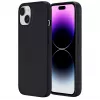 eSTUFF Infinite Vienna ES67101025-BULK Rückseitenabdeckung für Mobiltelefon für Apple iPhone 15, MagSafe-kompatibel, TPU, Schwarz