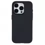 eSTUFF Infinite Vienna ES67101027-BULK Rückseitenabdeckung für Mobiltelefon für Apple iPhone 15 Pro, MagSafe-kompatibel, TPU, Schwarz
