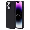 eSTUFF Infinite Vienna ES67101027-BULK Rückseitenabdeckung für Mobiltelefon für Apple iPhone 15 Pro, MagSafe-kompatibel, TPU, Schwarz