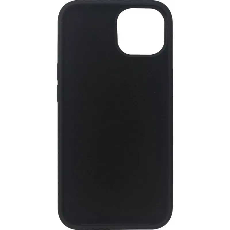 eSTUFF Infinite Riga ES67120021-BULK Rückseitenabdeckung für Mobiltelefon für Apple iPhone 14, Polycarbonat, Silikon, Schwarz