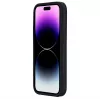 eSTUFF Infinite Riga ES67120027-BULK Rückseitenabdeckung für Mobiltelefon für Apple iPhone 15 Pro, MagSafe-kompatibel, Silikon, Polycarbonat, Schwarz