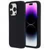 eSTUFF Infinite Riga ES67120027-BULK Rückseitenabdeckung für Mobiltelefon für Apple iPhone 15 Pro, MagSafe-kompatibel, Silikon, Polycarbonat, Schwarz