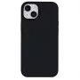 eSTUFF Infinite Rome ES67150026 magnetische Rückseitenabdeckung für Mobiltelefon für Apple iPhone 15 Plus, MagSafe-kompatibel, Silikon, Polycarbonat, Schwarz
