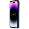 eSTUFF Infinite Rome ES67150026 magnetische Rückseitenabdeckung für Mobiltelefon für Apple iPhone 15 Plus, MagSafe-kompatibel, Silikon, Polycarbonat, Schwarz