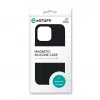 eSTUFF Infinite Rome ES67150028 Rückseitenabdeckung für Apple iPhone 15 Pro Max, magnetisch, MagSafe-kompatibel, Silikon/Polycarbonat, Schwarz