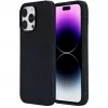eSTUFF Infinite Rome ES67150028-BULK Rückseitenabdeckung für Apple iPhone 15 Pro Max, magnetisch, MagSafe-kompatibel, Polycarbonat/Silikon, Schwarz