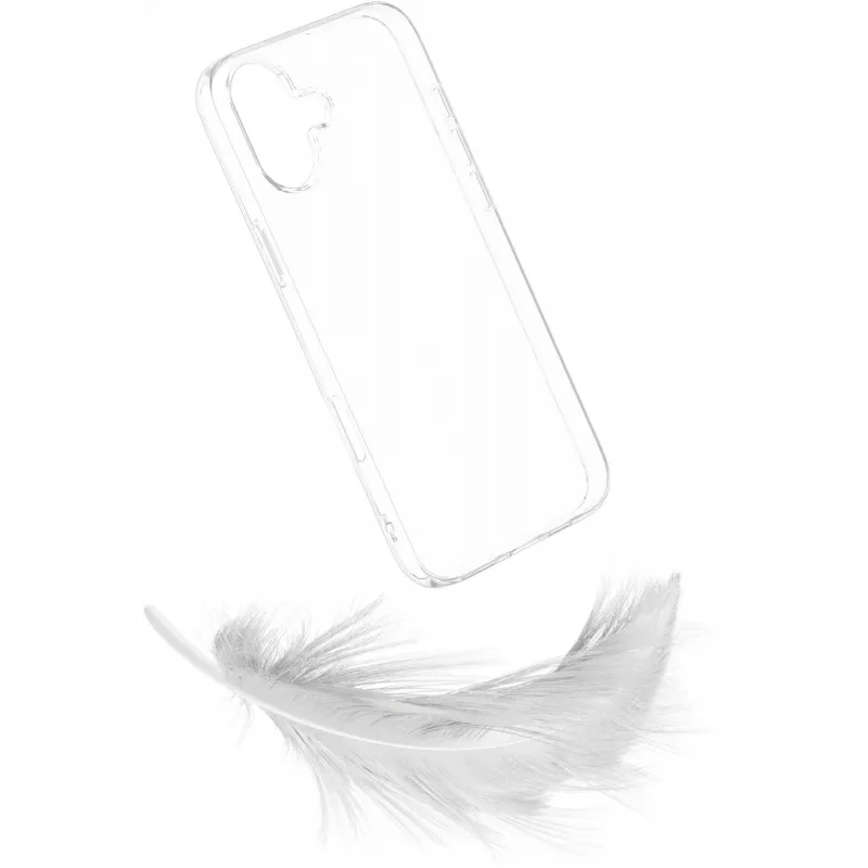 eSTUFF INFINITE VIENNA transparente Hülle für iPhone 16 Plus (ES67100051-BULK)