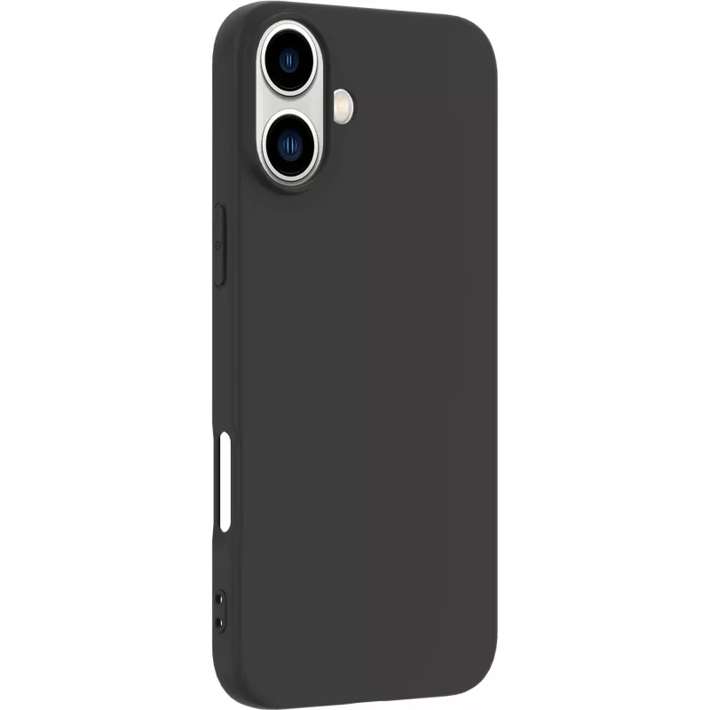 eSTUFF INFINITE VIENNA ES67101050 Backcover für iPhone 16 (GRS), schwarz