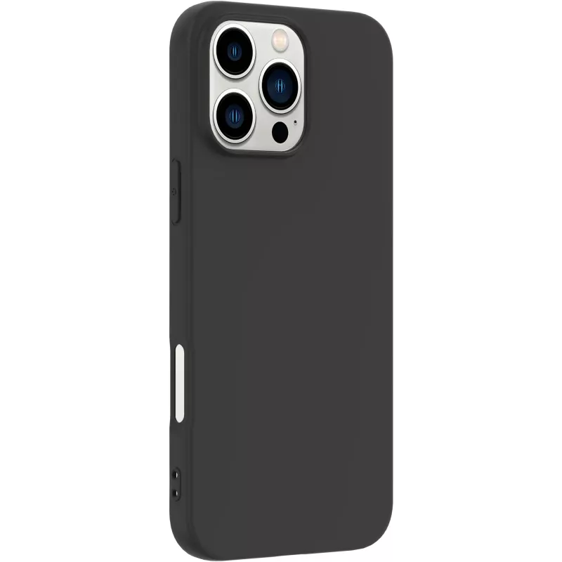 eSTUFF ES67101053-BULK INFINITE VIENNA Hülle für iPhone 16 Pro Max, Schwarz