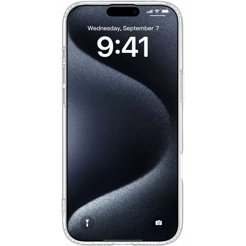 eSTUFF ES67141050 INFINITE OSLO magnetische Hybridhülle für iPhone 16, transparent