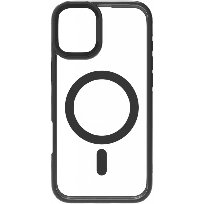eSTUFF ES67141100 INFINITE HELSINKI magnetische Standhülle für iPhone 16, schwarz