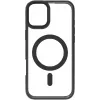 eSTUFF ES67141101 INFINITE HELSINKI magnetische Standhülle für iPhone 16 Plus, transparent, schwarz