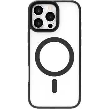 Cover eSTUFF ES67141102 iPhone 16 Pro 6,3 Zoll transparent schwarz