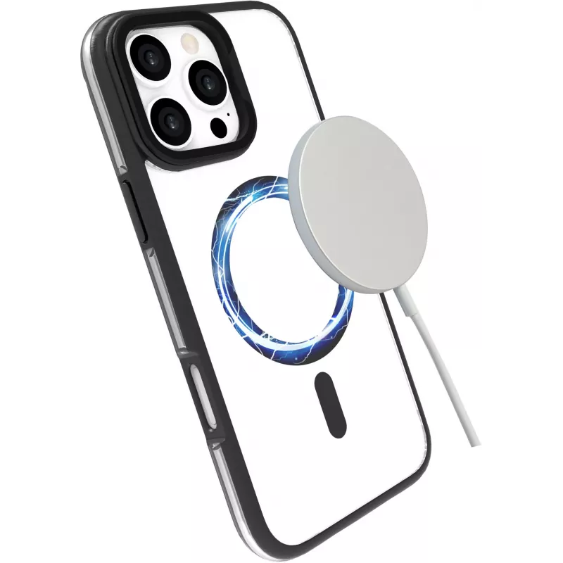 eSTUFF INFINITE HELSINKI ES67141103 magnetische Standhülle für iPhone 16 Pro Max, schwarz