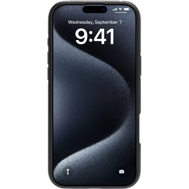 eSTUFF INFINITE HELSINKI ES67141103 magnetische Standhülle für iPhone 16 Pro Max, schwarz